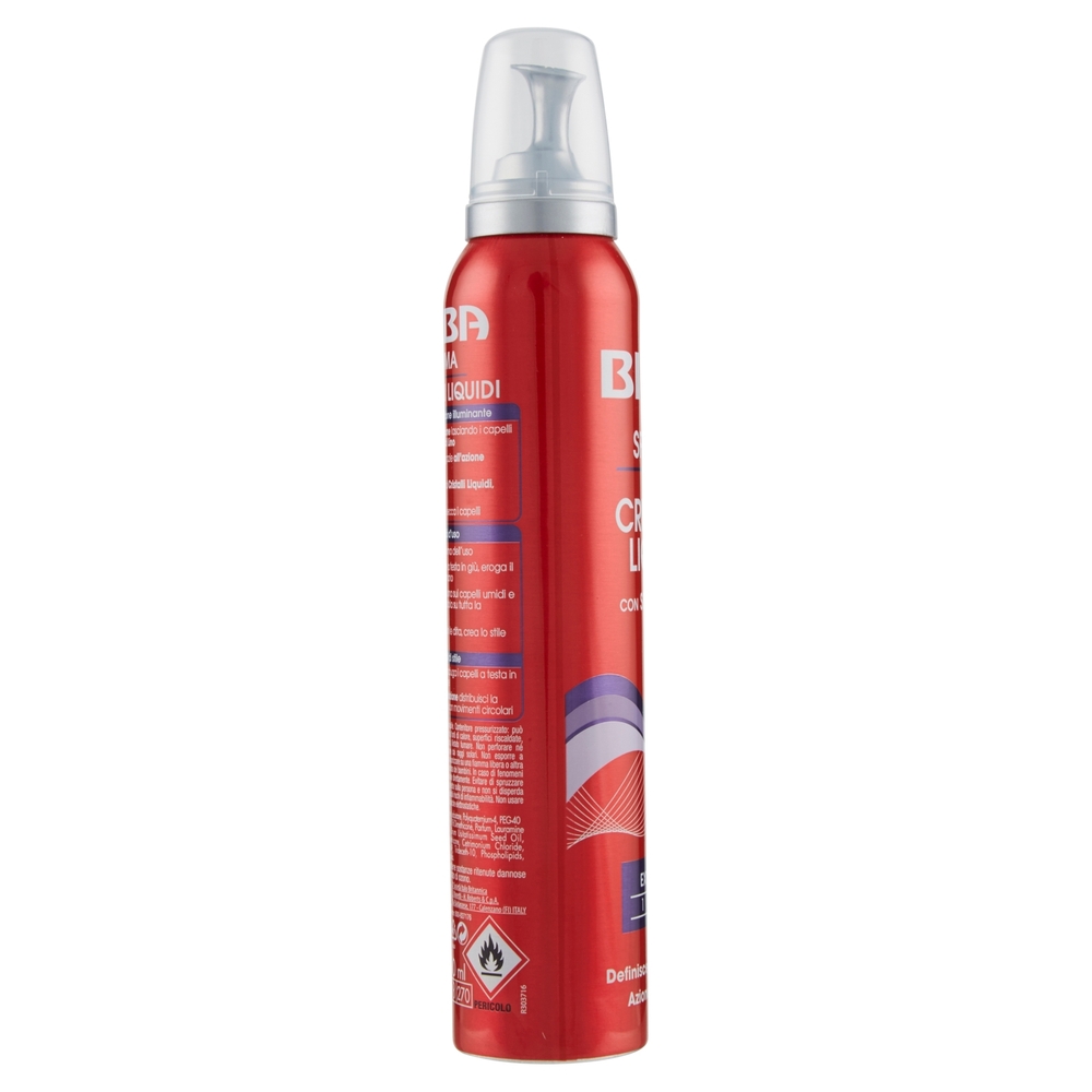 Bilba Spuma Cristalli Liquidi con Semi di Lino 200 ml